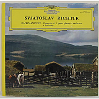 Винтажная виниловая пластинка RACHMANINOFF - CONCERTO № 2 POUR PIANO ET ORCHESTRE, 6 PRELUDES (SVJATOSLAV RICHTER)