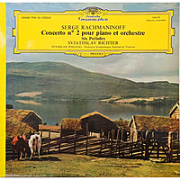 Винтажная виниловая пластинка RACHMANINOFF - CONCERTO № 2 POUR PIANO ET ORCHESTRE, SIX PRELUDES (SVIATOSLAV RICHTER)