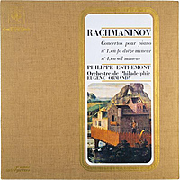 Винтажная виниловая пластинка RACHMANINOV - CONCERTOS POUR PIANO № 1, №4 (PHILIPPE ENTREMONT)
