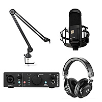 Комплект для записи стримов и подкастов  Radiotehnika + Arturia (1 мик) V1