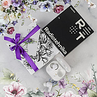 TWS-наушники Radiotehnika Impulse T1 White в подарочной упаковке с открыткой