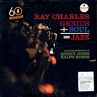 Виниловая пластинка RAY CHARLES - GENIUS + SOUL = JAZZ (180 GR)