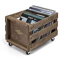 Подставка для виниловых пластинок Retro Musique LP Wood Crate For Vinyl Storage
