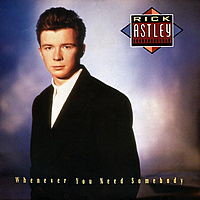 Виниловая пластинка RICK ASTLEY - WHENEVER YOU NEED SOMEBODY (LIMITED, COLOUR)