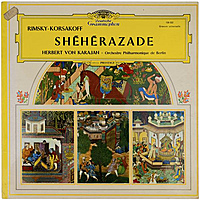Винтажная виниловая пластинка RIMSKY-KORSAKOV - SHEHERAZADE (HERBERT VON KARAJAN)