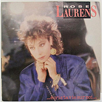 Винтажная виниловая пластинка ROSE LAURENS - ...ECRIS TA VIE SUR MOI...