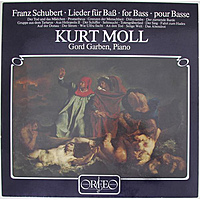 Винтажная виниловая пластинка SCHUBERT - LIEDER FUR BASS (KURT MOLL, GORD GARBEN)