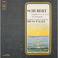 Винтажная виниловая пластинка SCHUBERT - SYMPHONIE № 9 EN UT "LA GRANDE" (BRUNO WALTER)