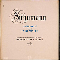 Винтажная виниловая пластинка SCHUMANN - SYMPHONIE № 4 EN RE MINEUR (HERBERT VON KARAJAN) (MONO)