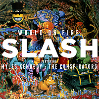 Виниловая пластинка SLASH - WORLD ON FIRE (2 LP, COLOUR)