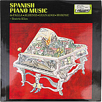 Винтажная виниловая пластинка SPANISH PIANO MUSIC: DE FALLA, ALBENIZ, GRANADOS, MOMPOU (BEATRIZ KLIEN)
