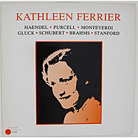 Винтажная виниловая пластинка HAENDEL, PURCELL, MONTEVERDI, GLUCK, SCHUBERT, BRAHMS, STANFORD (KATHLEEN FERRIER) (MONO)