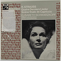 Винтажная виниловая пластинка STRAUSS - QUATRE DERNIERS LIEDER, SCENE FINALE DE CAPRICCIO (ELISABETH SCHWARZKOPF) (MONO)
