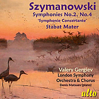 CD-диск SZYMANOWSKI - SYMPHONIES 2 & 4, STABAT MATER (VALERY GERGIEV, DENIS MATSUEV)