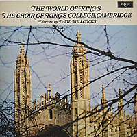 Винтажная виниловая пластинка THE WORLD OF KING'S (THE CHOIR OF KINGS COLLEGE, CAMBRIDGE) EXELLENT