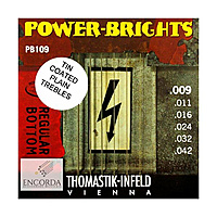 Струны для электрогитары Thomastik Power Brights PB109T