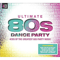 CD-диск VARIOUS ARTISTS - ULTIMATE 80S: DANCE PARTY (4 CD)