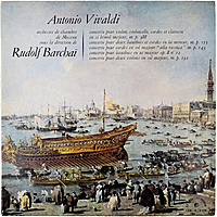 Винтажная виниловая пластинка VIVALDI - CONCERTOS (RUDOLF BARCHAI)