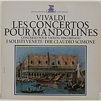 Винтажная виниловая пластинка VIVALDI - LES CONCERTOS POUR MANDOLINES, CONCERTO POUR VIOLON DISCORDATO (CLAUDIO SCIMONE)