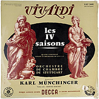 Винтажная виниловая пластинка VIVALDI - LES IV SAISONS (KARL MUNCHINGER) (MONO)