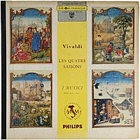 Винтажная виниловая пластинка VIVALDI - LES QUATRE SAISONS (I MUSICI)