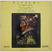 Винтажная виниловая пластинка VIVALDI - LES QUATRE SAISONS (LOUIS GAY DES COMBES, LUCIANO SGRIZZI)