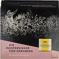 Винтажная виниловая пластинка WAGNER - DIE MEISTERSINGER VON NURNBERG (FERDINAND LEITNER) (MONO)