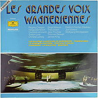 Винтажная виниловая пластинка WAGNER - LES GRANDES VOIX WAGNERIENNES