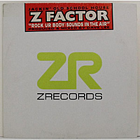 Винтажная виниловая пластинка СИНГЛ Z FACTOR - ROCK UR BODY / SOUNDS IN THE AIR