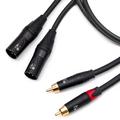 Кабель межблочный 2XLR-2RCA Radiotehnika Volna M (male)