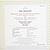 Виниловая пластинка ВИНТАЖ - BACH - KANTATEN BWV 202, 204 (EDITH MATHIS)
