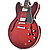 Полуакустическая гитара Gibson 2019 ES-335 DOT