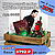 Новогодний подарочный набор в деревянном ящике "ЯРКОЕ РОЖДЕСТВО" с виниловыми пластинками MICHAEL BUBLE и LEONA LEWIS
