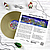 Подарочный набор "РОЖДЕСТВЕНСКИЙ GOLD" с виниловой пластинкой с популярной праздничной музыкой