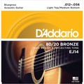Гитарные струны D'Addario EJ14 (для акустической гитары)
