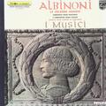 Винтажная виниловая пластинка ALBINONI - LE CELEBRE ADAGIO (CONCERTO POUR HAUTBOIS, 2 CONCERTOS POUR VIOLON, SONATE POUR CORDES ET CONTINUO)