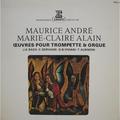 Виниловая пластинка ВИНТАЖ - BACH, GERVAISE, VIVIANI, ALBINONI: OEUVRES POUR TROMPETTE & ORGUE (VOL. 1) (MAURICE ANDRE, MARIE-CLAIRE ALAIN)
