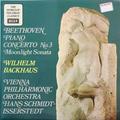 Виниловая пластинка ВИНТАЖ - BEETHOVEN: PIANO CONCERTO № 3, MOONLIGHT SONATA (WILHELM BACKHAUS)