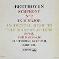 ВИНТАЖ -  BEETHOVEN: SYMPHONY № 2 IN D MAJOR, INCIDENTAL MUSIC TO "THE RUINS OF ATHENS"
