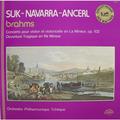 Виниловая пластинка ВИНТАЖ - BRAHMS - CONCERTO POUR VIOLON ET VIOLONCELLE OP. 102, OUVERTURE TRAGIQUE OP. 81 (JOSEF SUK, ANDRE NAVARRA)