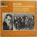 Виниловая пластинка ВИНТАЖ - BRAHMS - QUINTETTE POUR PIANO ET CORDES EN FA MINEUR, OP. 34 (RUDOLF SERKIN, QUATUOR BUSCH)