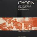 Винтажная виниловая пластинка CHOPIN - LES VINGT-CINQ, PRELUDES POUR PIANO (THIERRY DE BRUNHOFF)