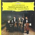 Виниловая пластинка JOHANNES BRAHMS - QUINTETTE POUR PIANO OP. 34 (MAURIZIO POLLINI)