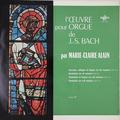 Виниловая пластинка ВИНТАЖ - L' OEUVRE POUR ORGUE DE J.-S. BACH PAR MARIE-CLAIRE ALAIN (TOM III)
