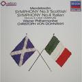 Виниловая пластинка ВИНТАЖ - MENDELSSOHN - SYMPHONY № 3 "SCOTTISH", SYMPHONY № 4 "ITALIAN", "FINGAL'S CAVE" OVERTURE (WIENER PHILHARMONIKER)