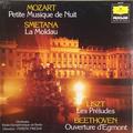 Виниловая пластинка ВИНТАЖ - MOZART: PETITE MUSIQUE DE NUIT; SMETANA: LA MOLDAU; LISZT: LES PRELUDES; BEETHOVEN: OUVERTURE D' EGMONT