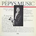 Виниловая пластинка ВИНТАЖ - PEPYS MUSIC (CHRISTOPHER WELLS, NICOLE HENON-KUFFERATH)
