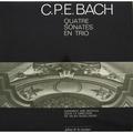 ВИНТАЖ - РАЗНОЕ - C. P. E. BACH - QUATRE SONATES EN TRIO (ARS REDIVIVA ENSEMBLE)