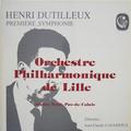 Виниловая пластинка ВИНТАЖ - РАЗНОЕ - HENRI DUTILLEUX: PREMIERE SYMPHONIE (ORCHESTRE PHILHARMONIQUE DE LILLE)