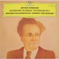 Винтажная виниловая пластинка HONEGGER - SYMPHONIE LITURGIQUE, SYMPHONIE № 2 (BERLINER PHILHARMONIKER)